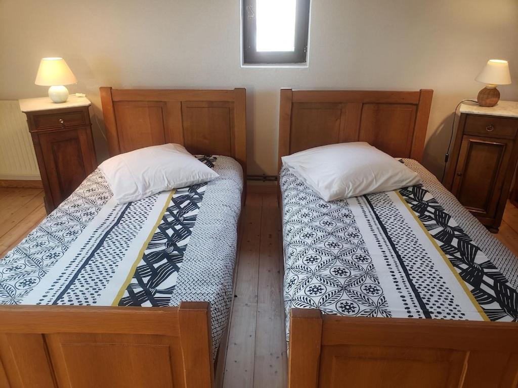Gite Au Petit Ruisseau-Etage Et Combles-Maison Alsacienne 4 Personnes 4 Nuitees Minimum Langensoultzbach 외부 사진