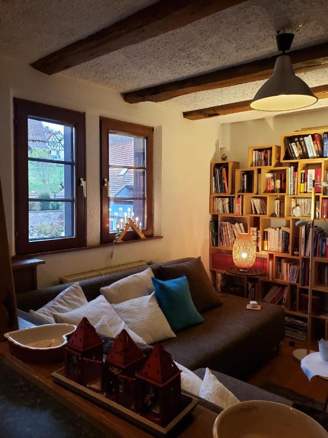 Gite Au Petit Ruisseau-Etage Et Combles-Maison Alsacienne 4 Personnes 4 Nuitees Minimum Langensoultzbach 외부 사진