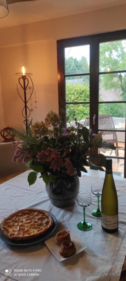 Gite Au Petit Ruisseau-Etage Et Combles-Maison Alsacienne 4 Personnes 4 Nuitees Minimum Langensoultzbach 외부 사진