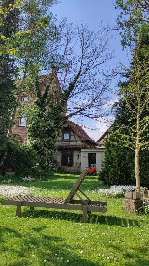 Gite Au Petit Ruisseau-Etage Et Combles-Maison Alsacienne 4 Personnes 4 Nuitees Minimum Langensoultzbach 외부 사진