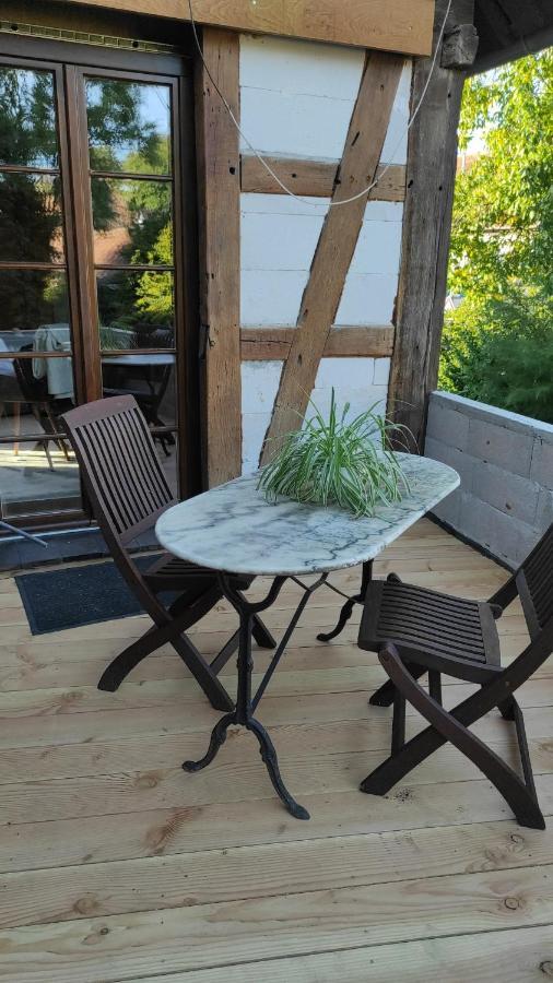 Gite Au Petit Ruisseau-Etage Et Combles-Maison Alsacienne 4 Personnes 4 Nuitees Minimum Langensoultzbach 외부 사진