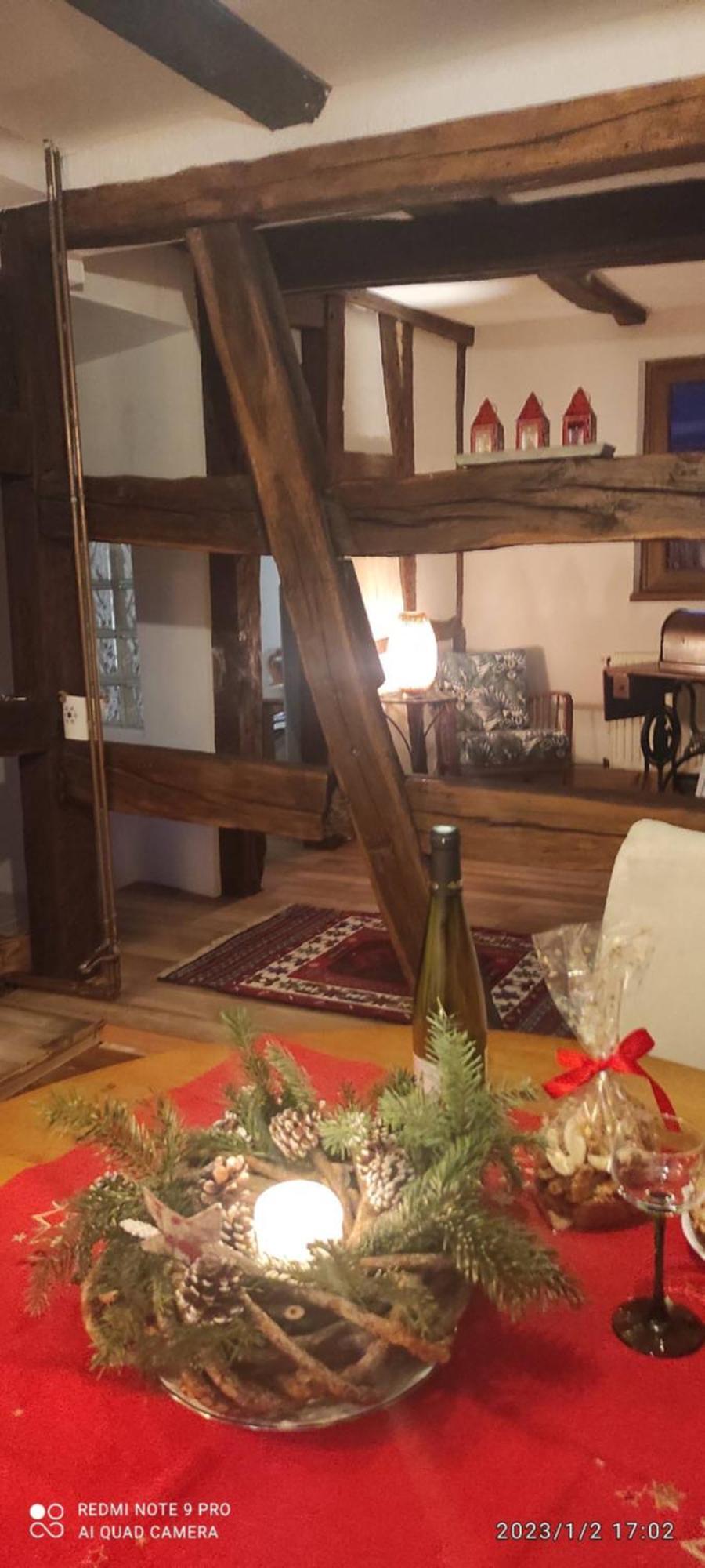 Gite Au Petit Ruisseau-Etage Et Combles-Maison Alsacienne 4 Personnes 4 Nuitees Minimum Langensoultzbach 외부 사진